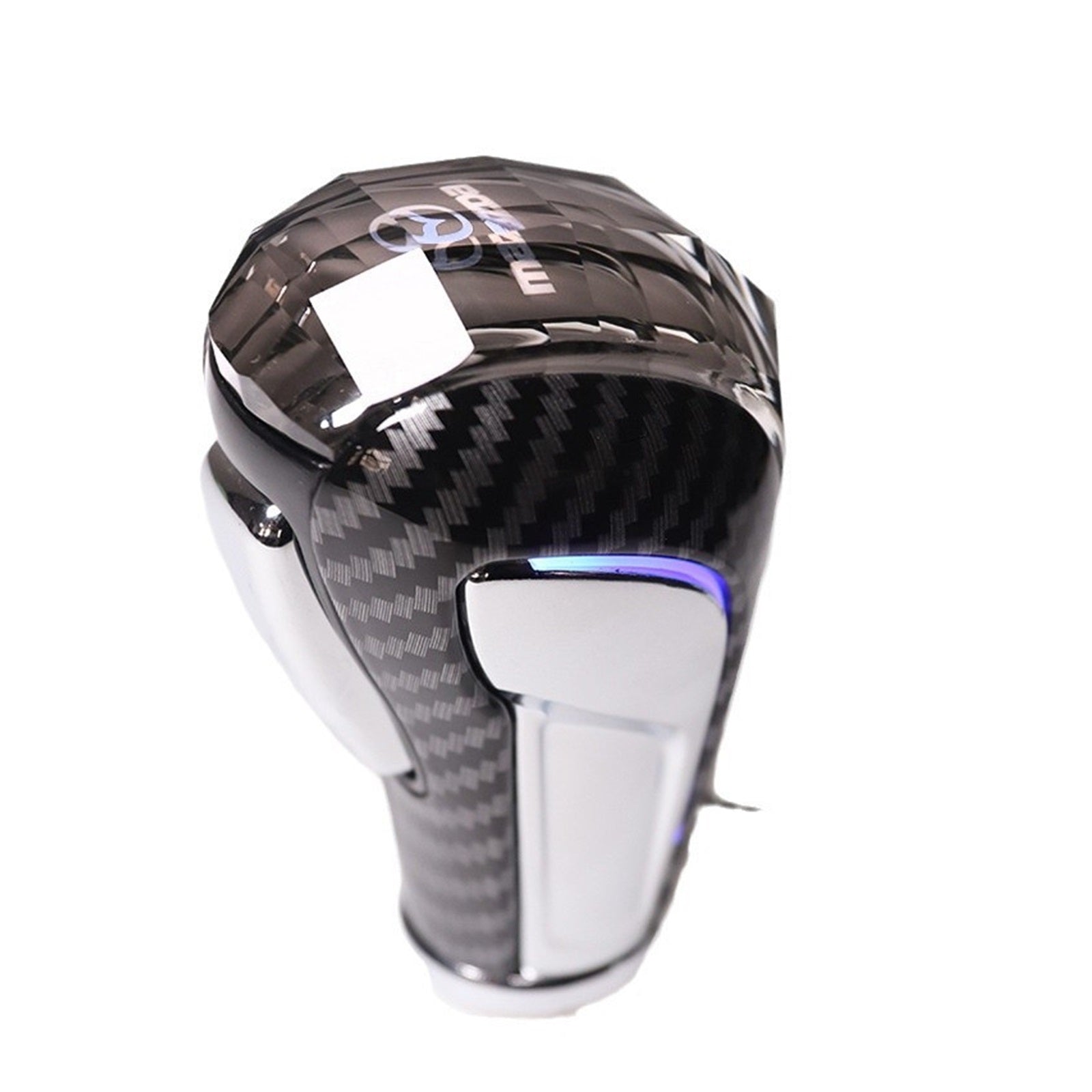 7-Color LED Crystal Gear Shift Knob for Mazda CX-5 CX-30 CX-8 CX-3 | Touch Activated Illuminated Shifter | Fits Mazda 3 6 Skyactiv | Kodo Design Upgrade