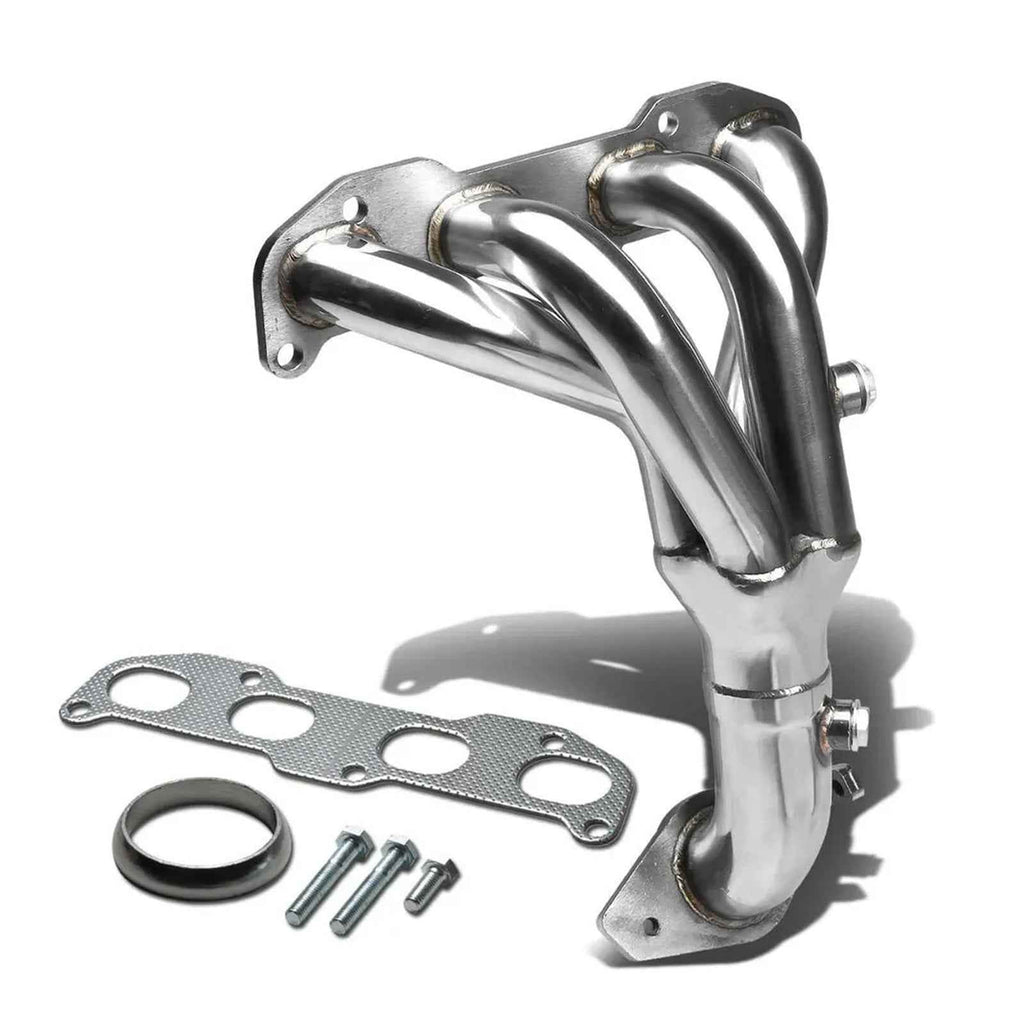 Stainless Racing Manifold Header Exhaust For 02-05 Compatible With Nissan Compatible With Sentra 2.5 Ser Se-R Spec-V