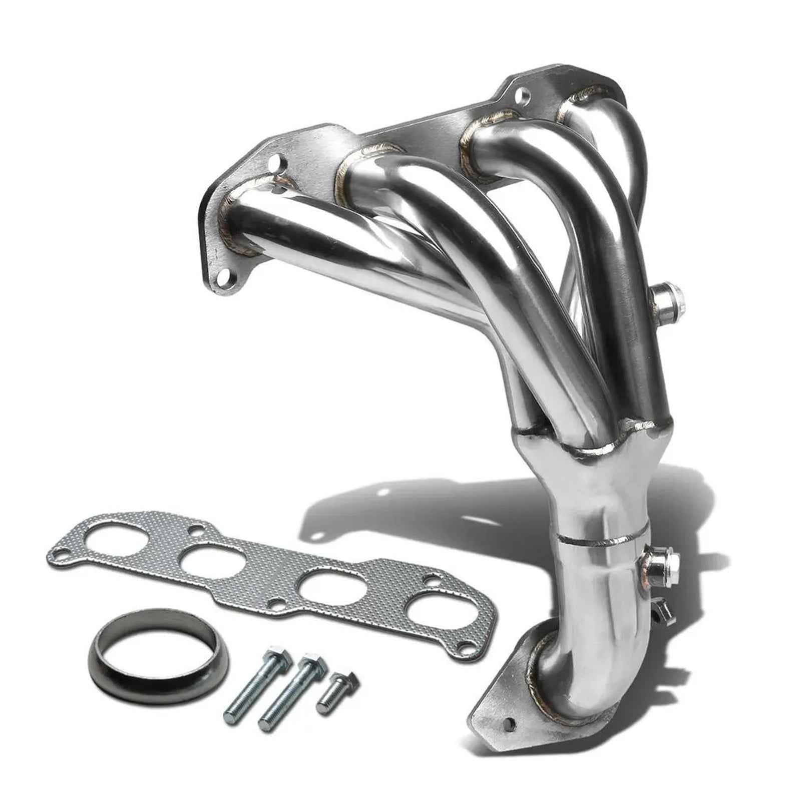 Stainless Racing Manifold Header Exhaust For 02-05 Compatible With Nissan Compatible With Sentra 2.5 Ser Se-R Spec-V