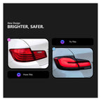 For 2011-2017 BMW 5 Series F10 Taillight Assembly F18 Modified New LED Running Light Turn Signal